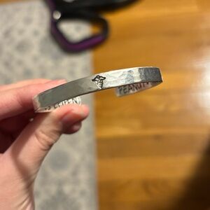 Silver Medical Bracelet | nut / peanut allergy